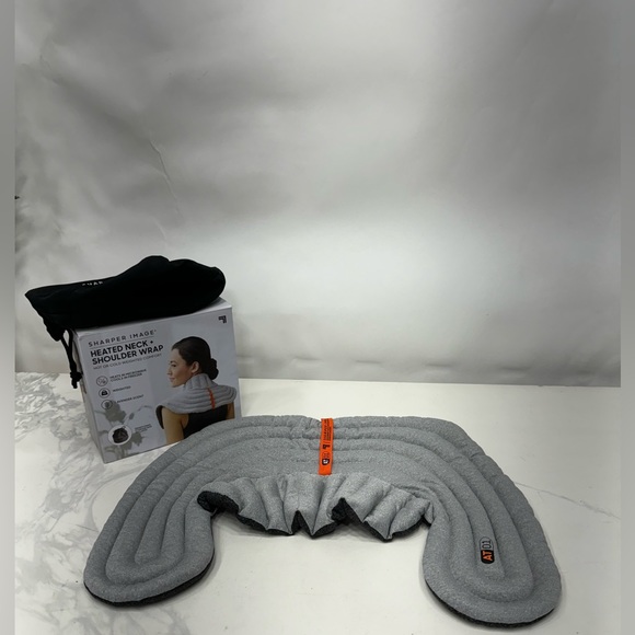 Sharper Image Heated Weighted Neck and Shoulder Wrap - Hot and Cold Comfort - Picture 5 of 13